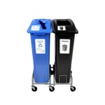 Mobile Manusorter Double Station with Dolly - Configurable