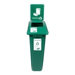 Manusorter Single Bin with Sign - Configurable