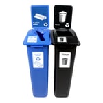 Manusorter Double Station with Signs - Configurable