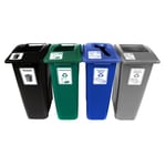 Manusorter XL Quad Station | 32 Gal - Configurable