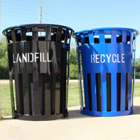 Oakley Eco Series Recycling Bins