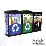 ErgoCan Three-Stream Recycling Station
