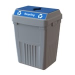 FlexE Single 50 Gallon Recycling Bin