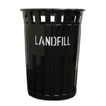 Oakley Eco Series Landfill Bin with Flat Top - Black