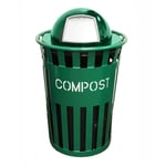 Oakley Eco Series Compost Bin with Dome Top - Green
