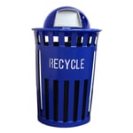 Oakley Eco Series Recycle Bin with Dome Top - Blue
