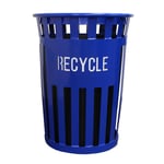 Oakley Eco Series Recycle Bin with Flat Top - Blue