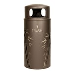 Nature Series 33 Gallon Trash Receptacle - Bamboo - Configurable