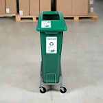 Mobile Manusorter Single Bin with Dolly - Configurable