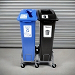 Mobile Manusorter Double Station with Dolly - Configurable