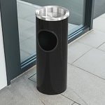 Mount Everest Ash/Trash Receptacle with Sand Cover, 3 Gal - Configurable