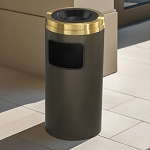 Mount Everest Ash/Trash Receptacle with Sand Cover, 17 Gal - Configurable