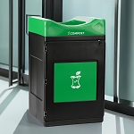 Avante 55 Gal Compost Bin with Standard Green Lid