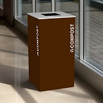 Kaleidoscope XL Square Compost Bin | NYC Compliant