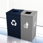 Claremont Double Recycling Station - Configurable