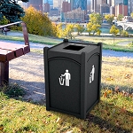 Dorset Topload Single Recycling Container - Configurable