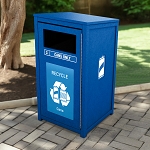 Sterling Sideload Single Recycling Container - Configurable