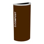 Kaleidoscope Half-Round Compost Bin | NYC Compliant