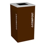Kaleidoscope Square Compost Bin | NYC Compliant