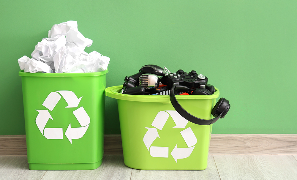 Can I Put Small Electrical Items in the Recycle Bin?