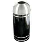 Monte Carlo Waste Receptacle with Open Dome-Top - Configurable