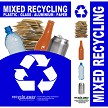 Mixed Recycling Graphics 