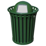 Wydman 36-Gallon Slatted Trash Receptacle - Configurable