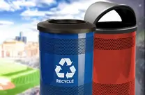 RECYCLE BINS FOR STADIUMS & CONVENTION CENTERS